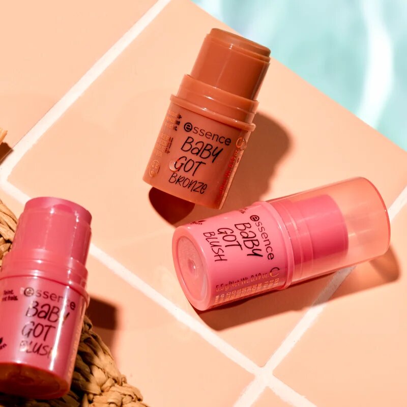 essence BABY GOT BLUSH pirosító stick árnyalat 10 tickle me pink 5.5 g
