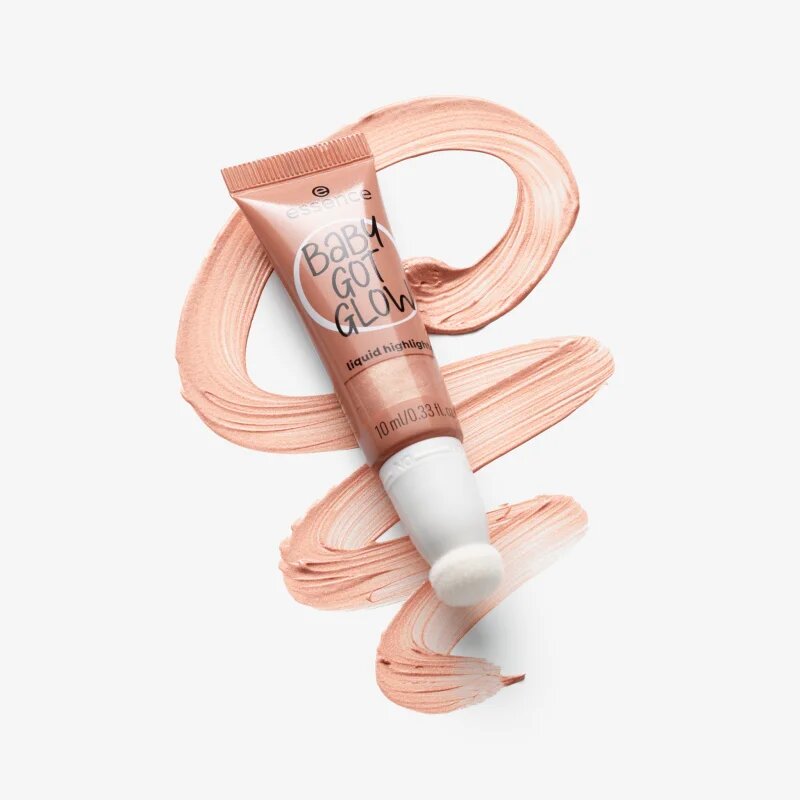 essence BABY GOT GLOW folyékony bőrélénkítő árnyalat 30 Breezy Bronze 10 ml