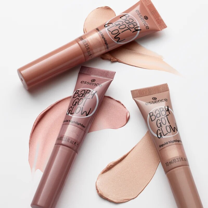 essence BABY GOT GLOW folyékony bőrélénkítő árnyalat 30 Breezy Bronze 10 ml