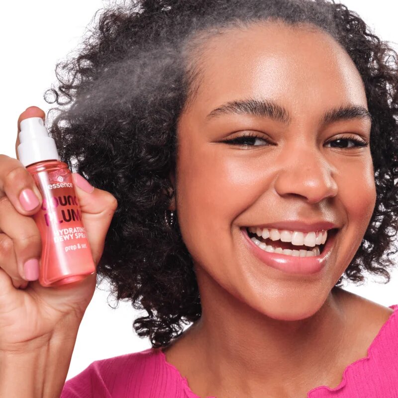 essence bouncy PLUMP sminkfixáló spray hidratáló hatással 50 ml