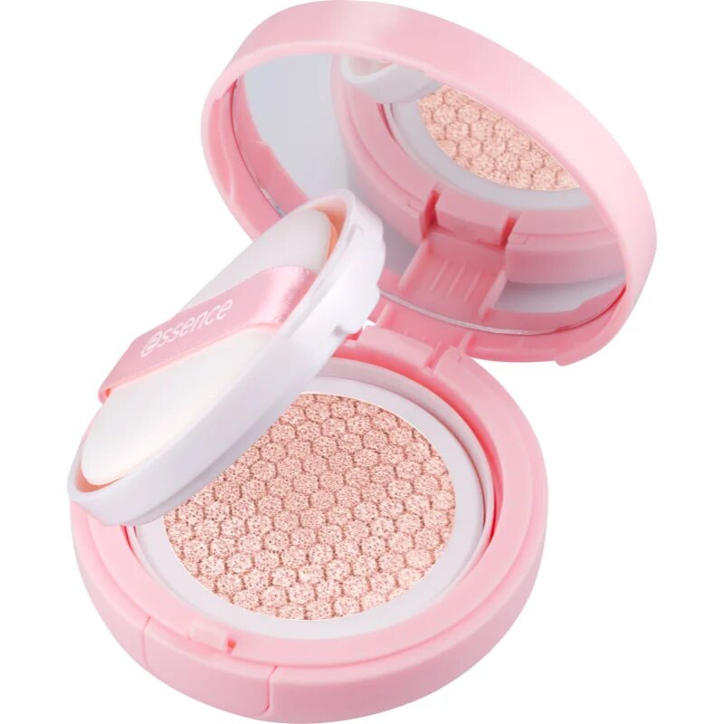essence BRIGHTEN UP! Cushion Foundation alapozó sminkszivaccsal árnyalat 11 Sand 12 g