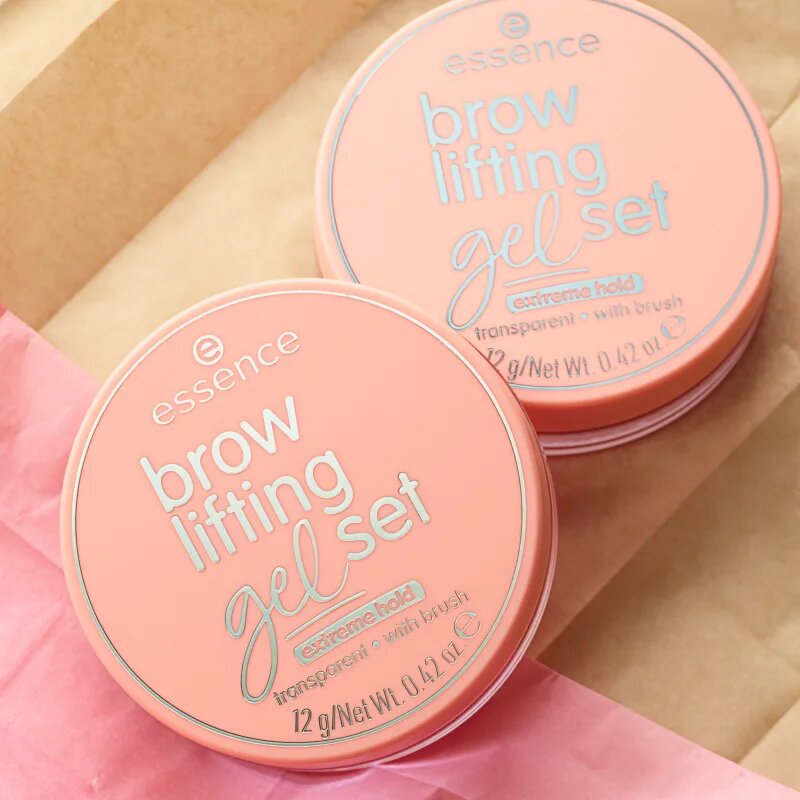 essence Brow Lifting Gel Set fixáló gél szemöldökre kefével 12 g