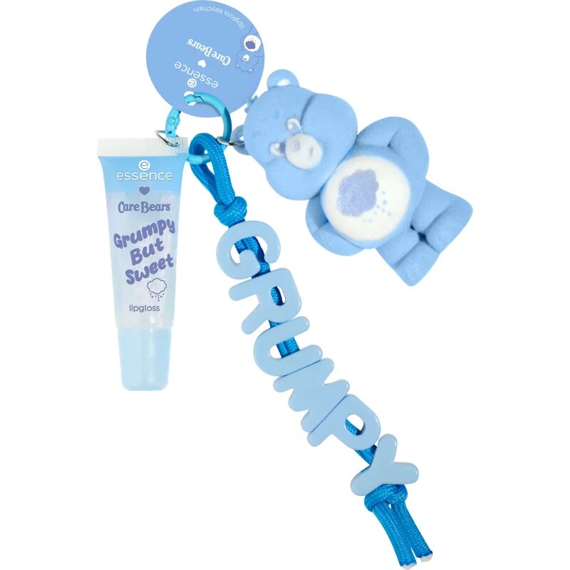 essence Care Bears ajakfény csattal árnyalat 01 Grumpy But Sweet