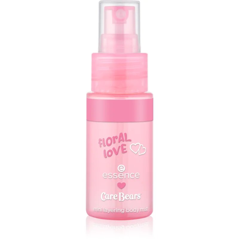 essence Care Bears parfümözött spray a testre mini hölgyeknek 02 Floral Love 35 ml