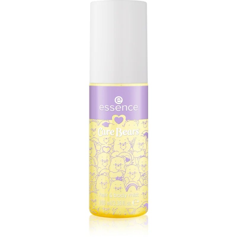 essence Care Bears parfümözött spray testre és hajra hölgyeknek 01 Feels Like A Hug 100 ml