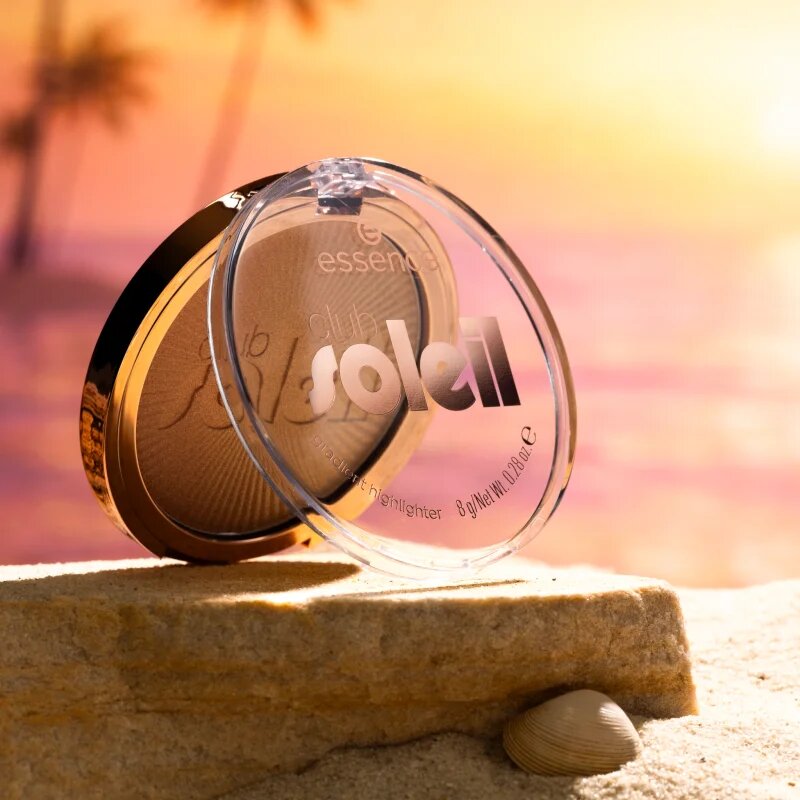 essence club SOLEIL highlighter árnyalat 01 Sunset Drip 8 g