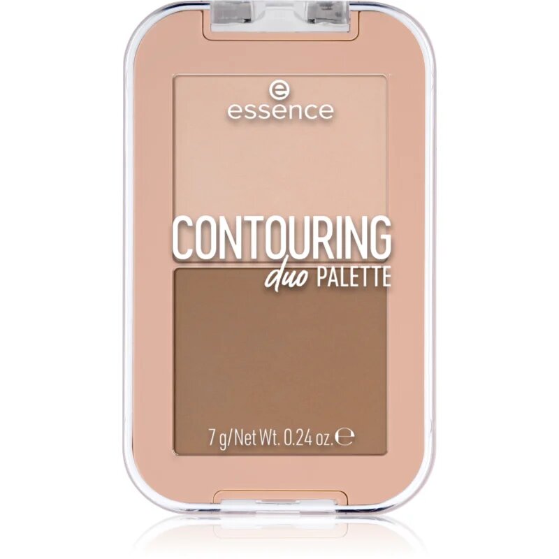 essence CONTOURING DUO PALETTE arckontúr paletta árnyalat 10 Light 7 g