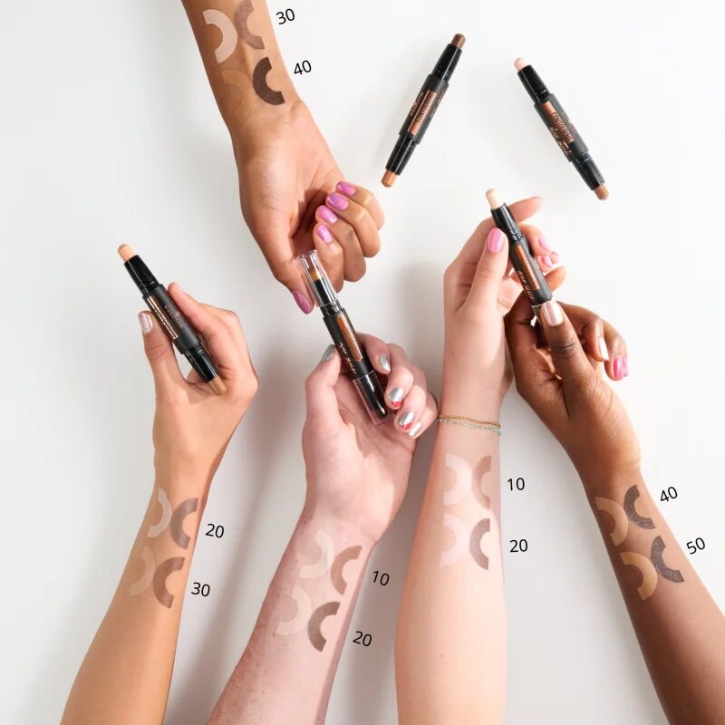 essence CONTOURING Duo Stick dupla végű kontur ceruza árnyalat 30 Medium 2 g