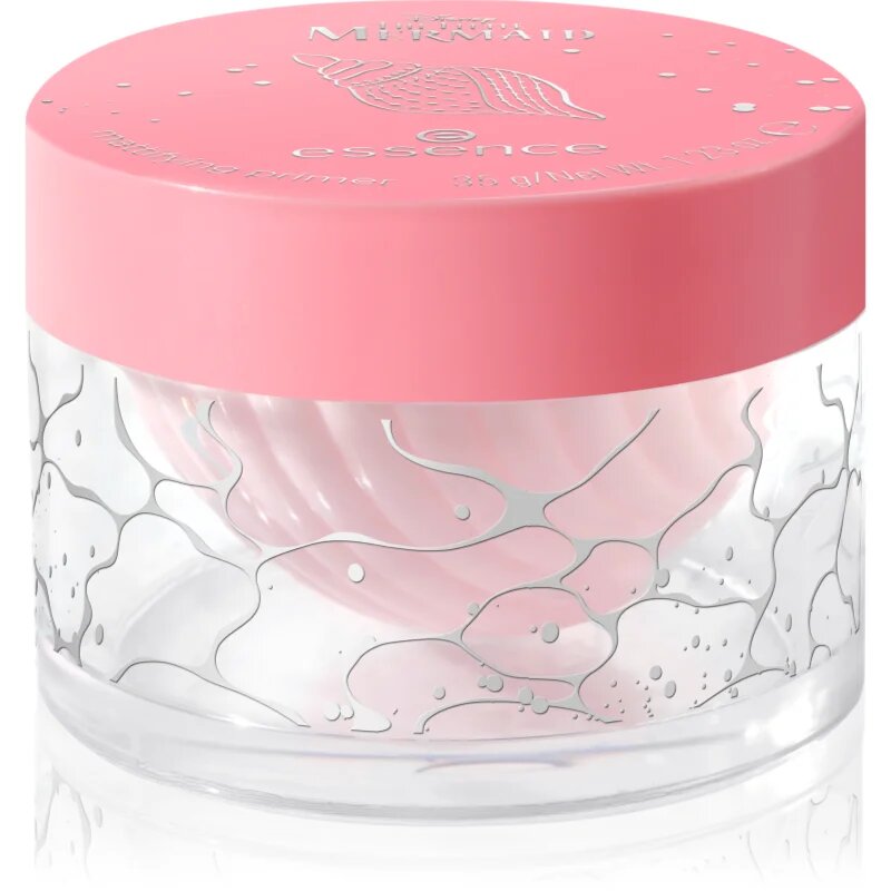 essence Disney The Little Mermaid mattító primer hűsítő hatással árnyalat 01 Made In The Ocean 35 g