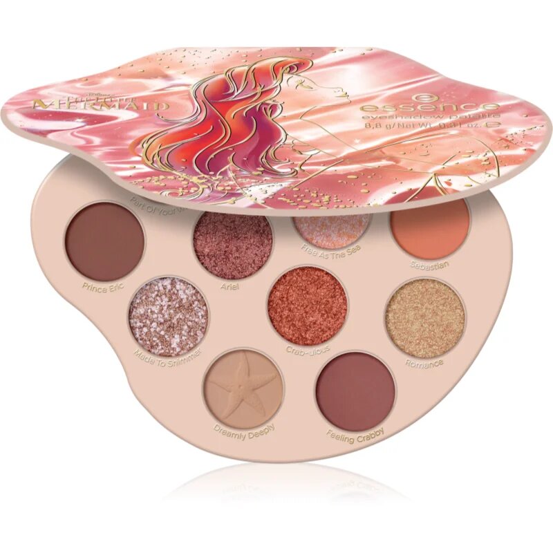 essence Disney The Little Mermaid szemhéjfesték paletta árnyalat 8.8 g