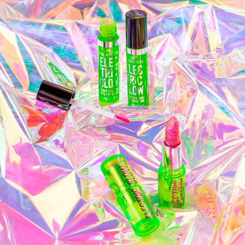 essence Electric Glow olaj az arcra és a szájra 4.4 ml