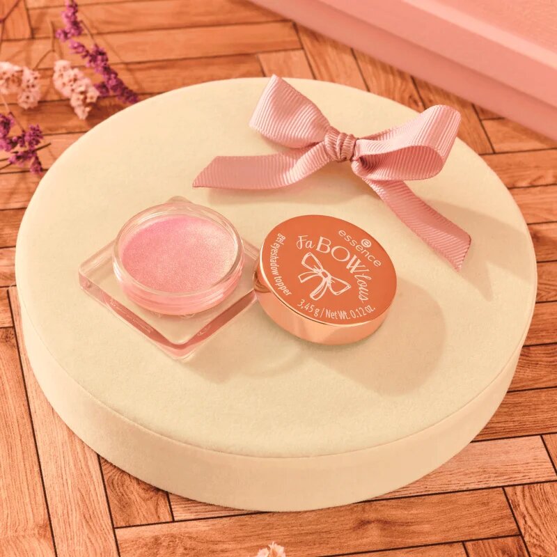 essence FaBOWlous géles szemfestékek csillámporral árnyalat 01 Bow So Dazzling! 3.45 g