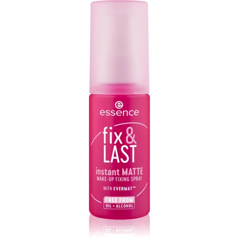 essence Fix & LAST MATTE mattító fixáló spray alapozóra 50 ml