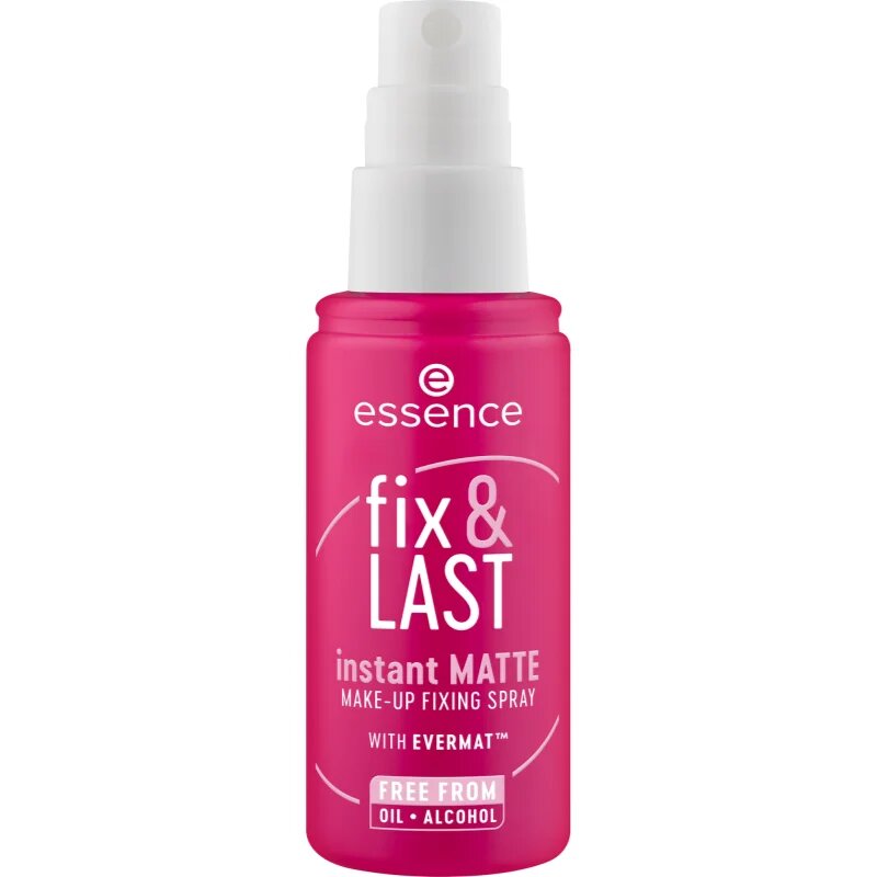 essence Fix & LAST MATTE mattító fixáló spray alapozóra 50 ml
