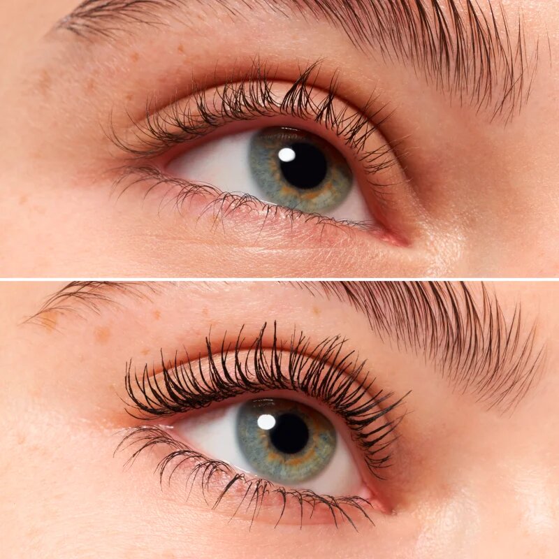 essence Get BIG! Lashes dúsító és göndörítő szempillaspirál árnyalat 01 Black 12 ml