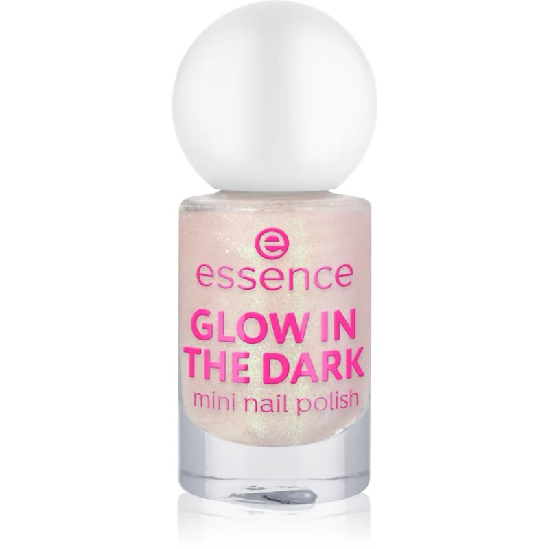 essence GLOW IN THE DARK körömlakk mini 5 ml