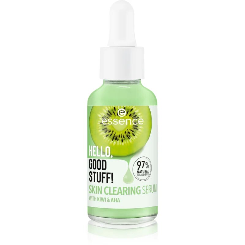 essence Hello Good Stuff! bőr szérum peeling hatással 30 ml