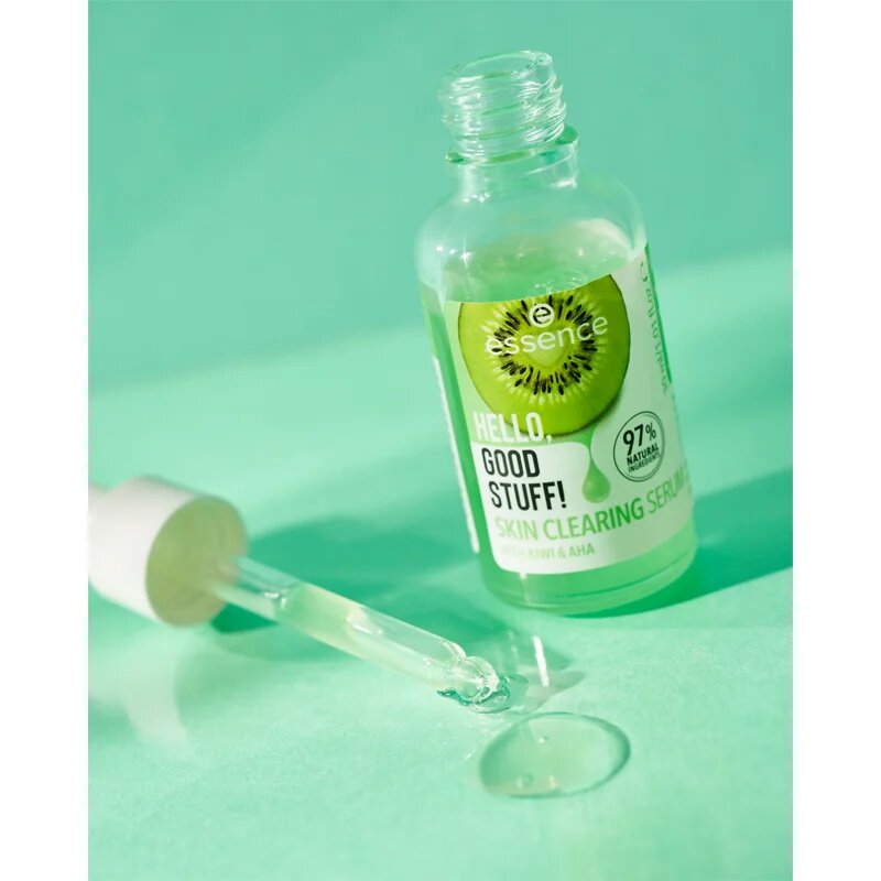 essence Hello Good Stuff! bőr szérum peeling hatással 30 ml