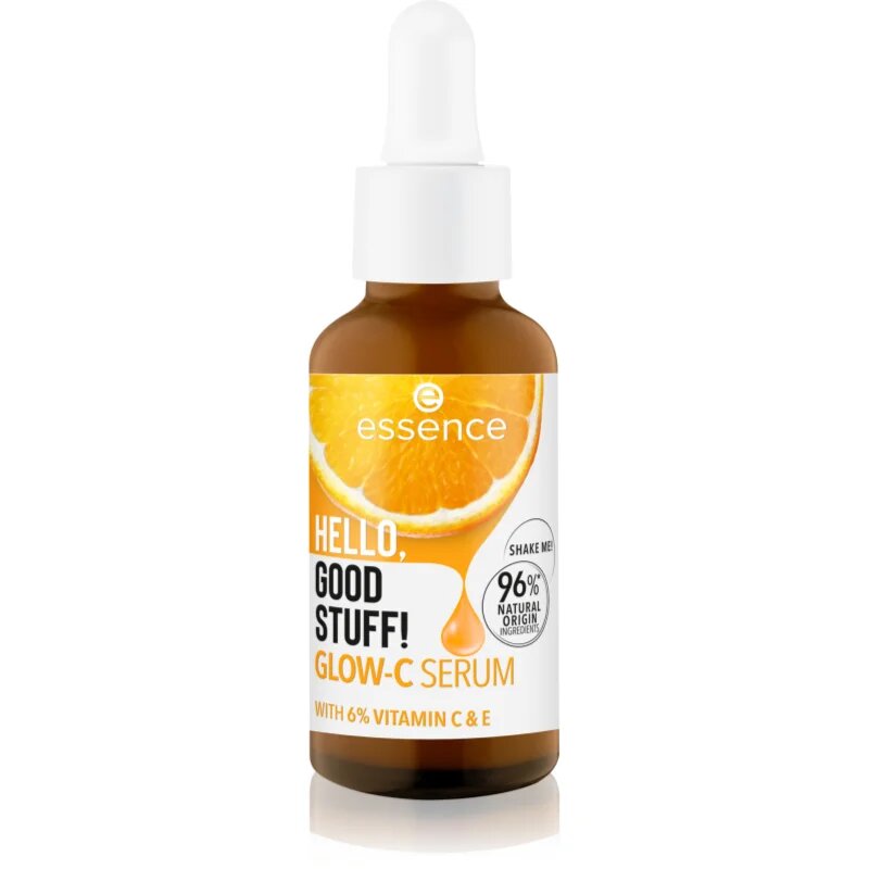 essence Hello Good Stuff! Glow-C bőrélénkítő szérum C-vitaminnal 30 ml