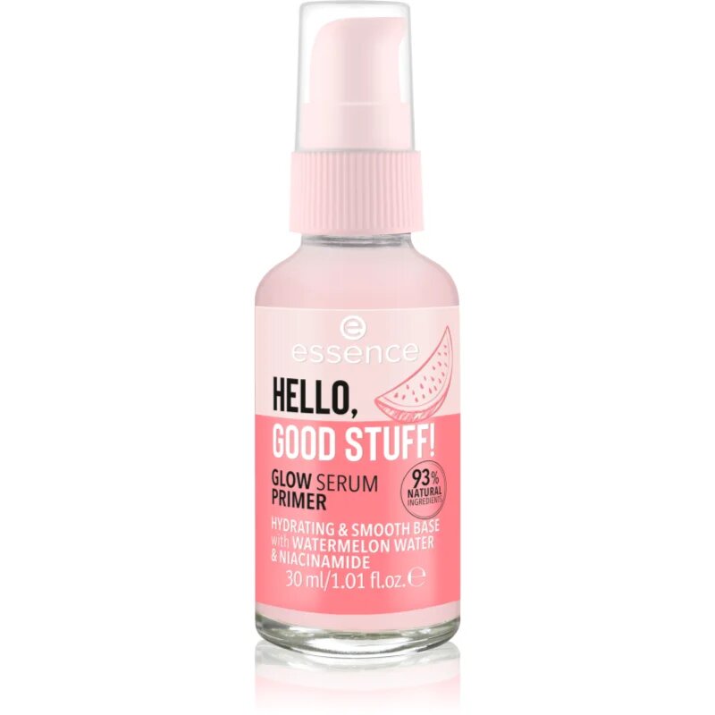 essence Hello Good Stuff! Glow Serum Primer Egységesítő sminkalap 30 ml