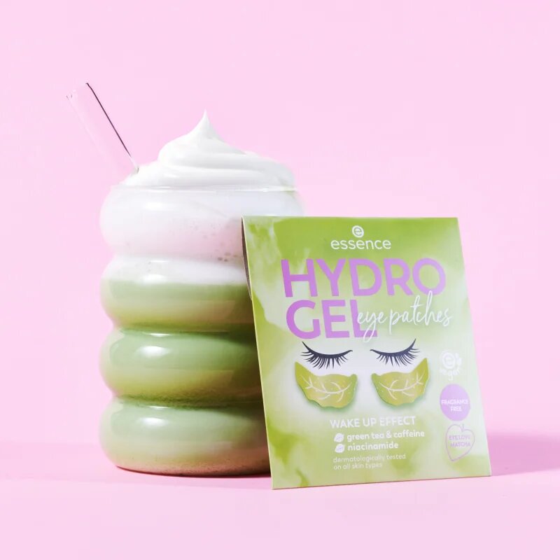 essence HYDRO GEL hidrogél maszk a szem köré Eye Love Matcha 1 pár