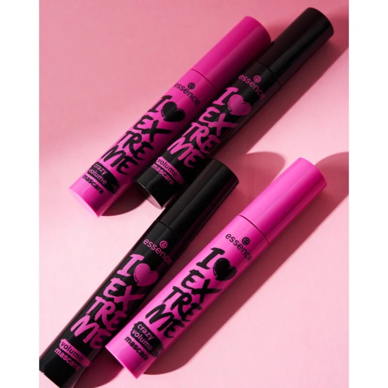 essence I LOVE EXTREME szempillaspirál a dús pillákért 12 ml