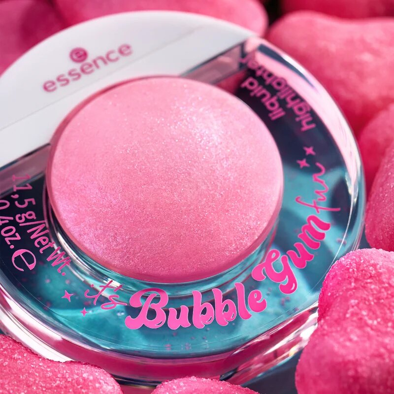essence it's Bubble Gum fun folyékony bőrélénkítő a ragyogó bőrért 11 g
