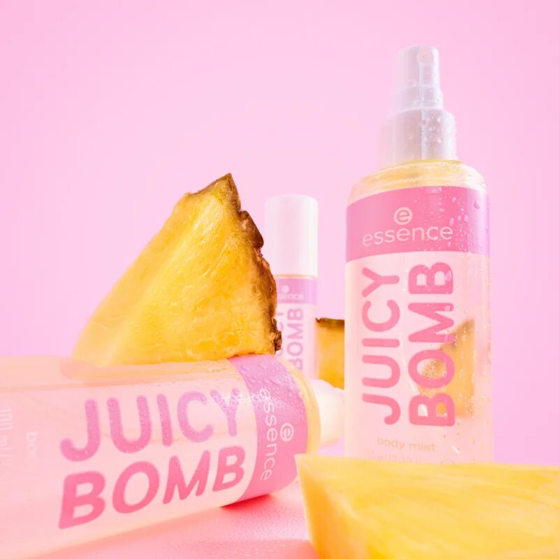 essence Juicy Bomb Tropical Drop test permet hölgyeknek illatok 108 Pineapple Paradise 100 ml