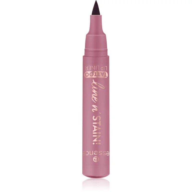 essence line n' STAIN! szájkontúrceruza árnyalat 01 Everyone's Nude-Pink 2.5 ml