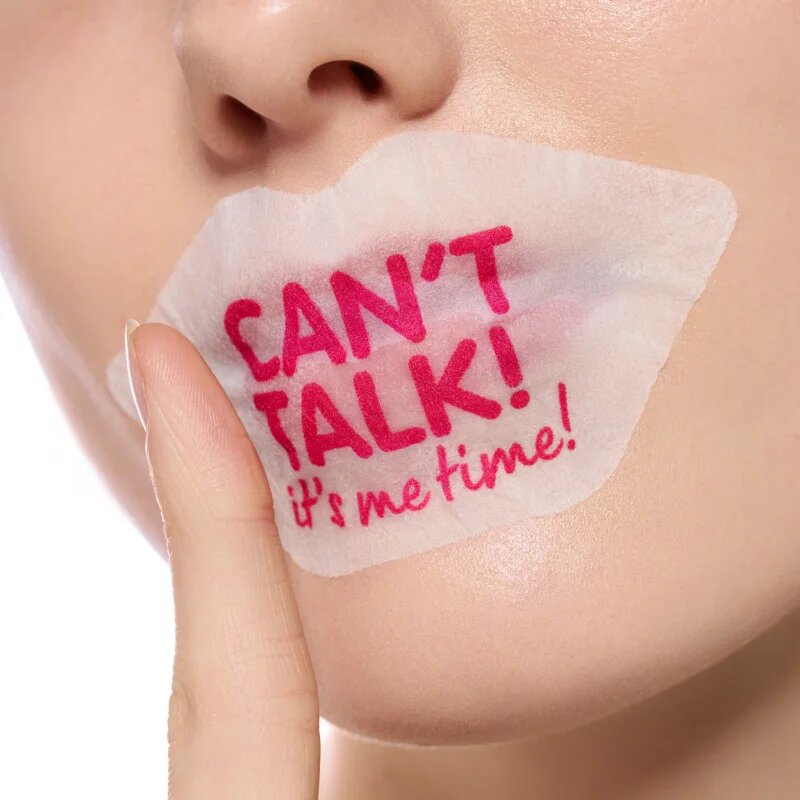 essence LIP SHEET arcmaszk az ajkakra 01 CAN`T TALK! 1 db