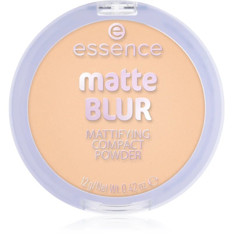 essence matte BLUR kompakt púder mattító hatással árnyalat 30 12 g