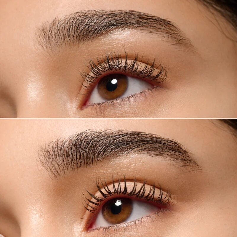 essence Microblading szemöldök ceruza ecsettel árnyalat 04 Dark Brown 0.6 ml