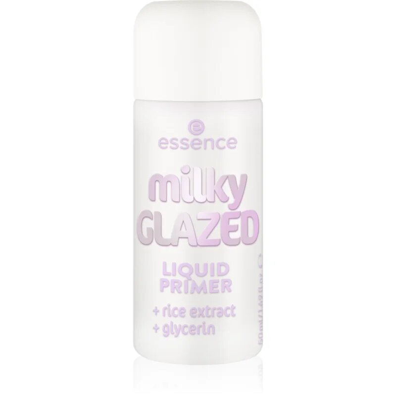 essence milky GLAZED hidratáló bázis alapozó alá élénkítő hatással 50 ml