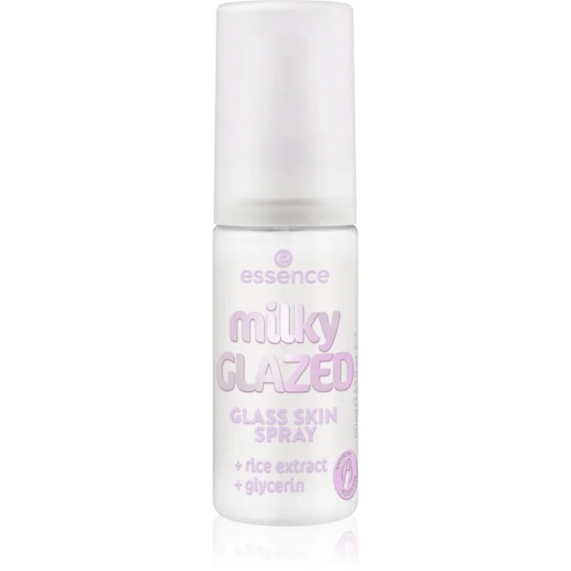 essence milky GLAZED hidratáló spray arcra élénkítő hatással 50 ml