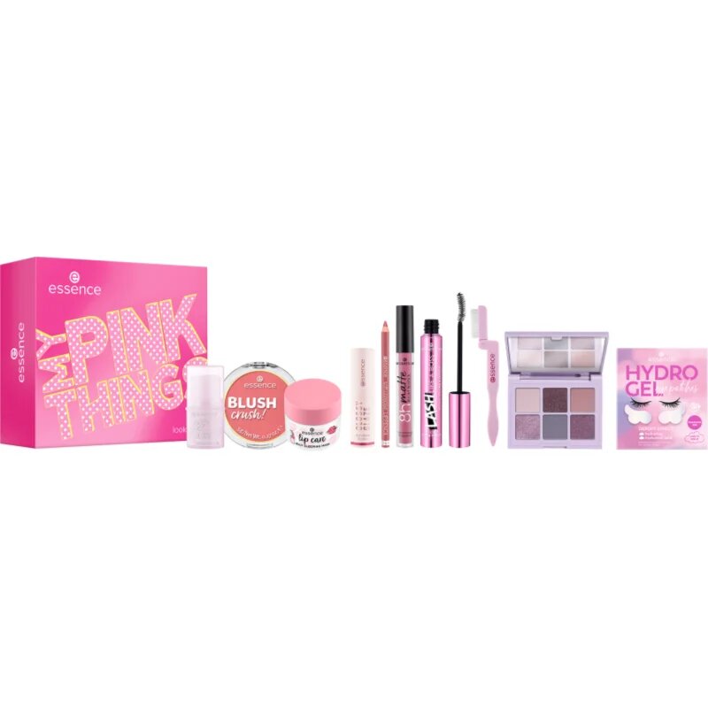 essence MY PINK THINGS dekoratív kozmetika szett