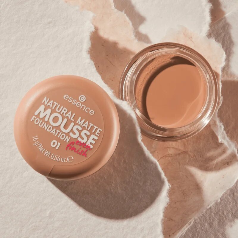 essence NATURAL MATTE MOUSSE hab make-up árnyalat 01 16 g