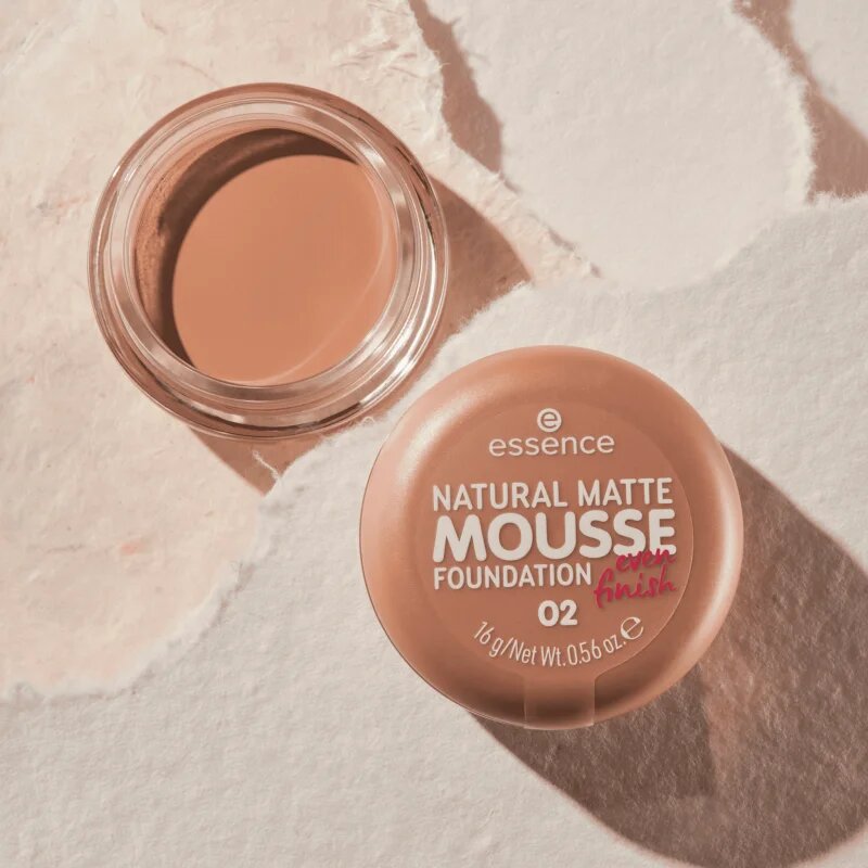 essence NATURAL MATTE MOUSSE hab make-up árnyalat 02 16 g