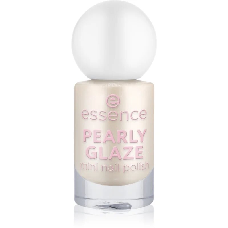 essence PEARLY GLAZE csillogó körömlakk mini árnyalat 16 5 ml