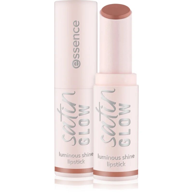 essence satin GLOW krémes rúzs szatén finish-el árnyalat 01 Whole Latte Love 3.5 g