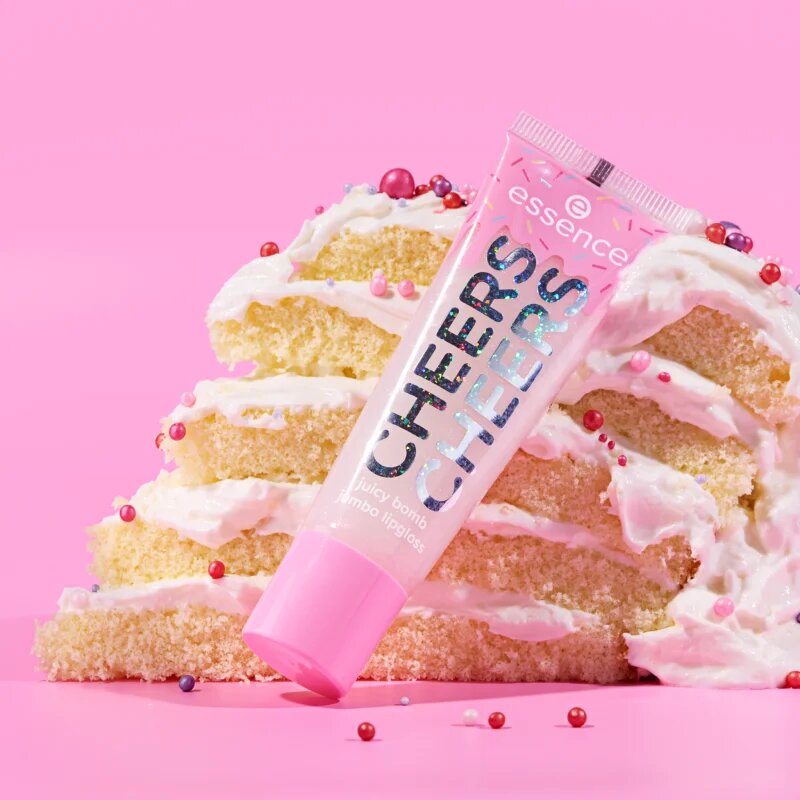 essence Say It With Juicy Cheers ajakfény árnyalat 02 Cake My Day! 30 ml