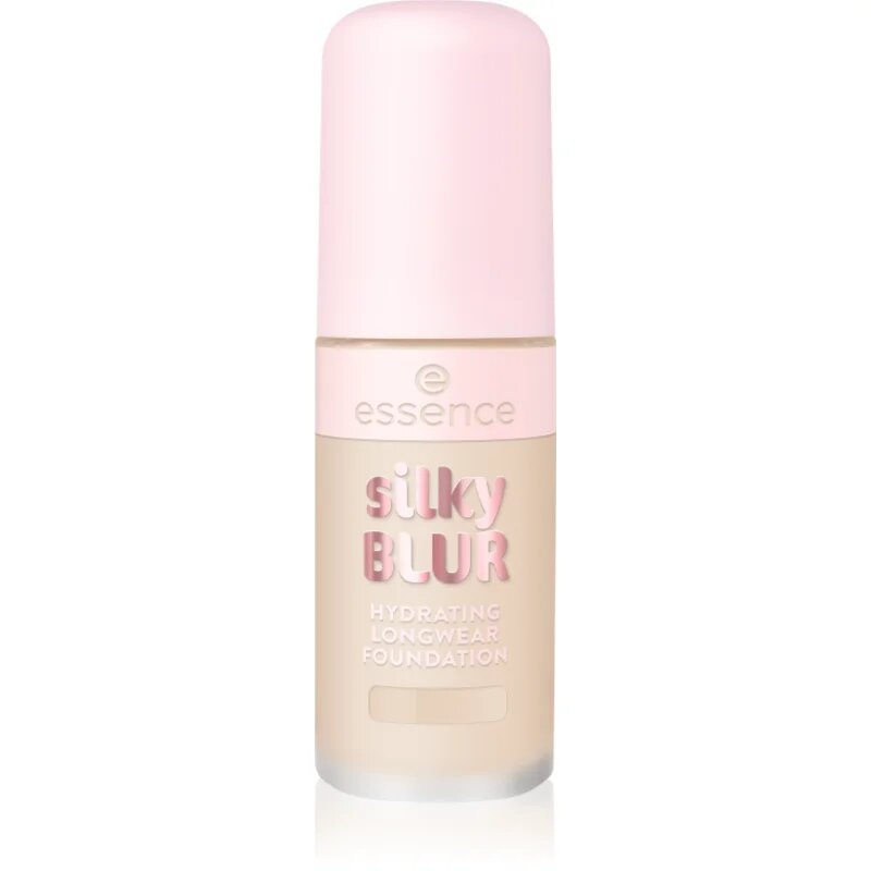 essence silky BLUR Természetes fedésű hidratáló make-up matt hatásért árnyalat 90 30 ml