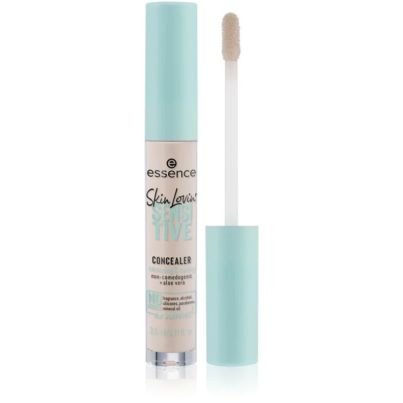 essence Skin Lovin' Sensitive folyékony korrektor árnyalat 10 Light 35 ml