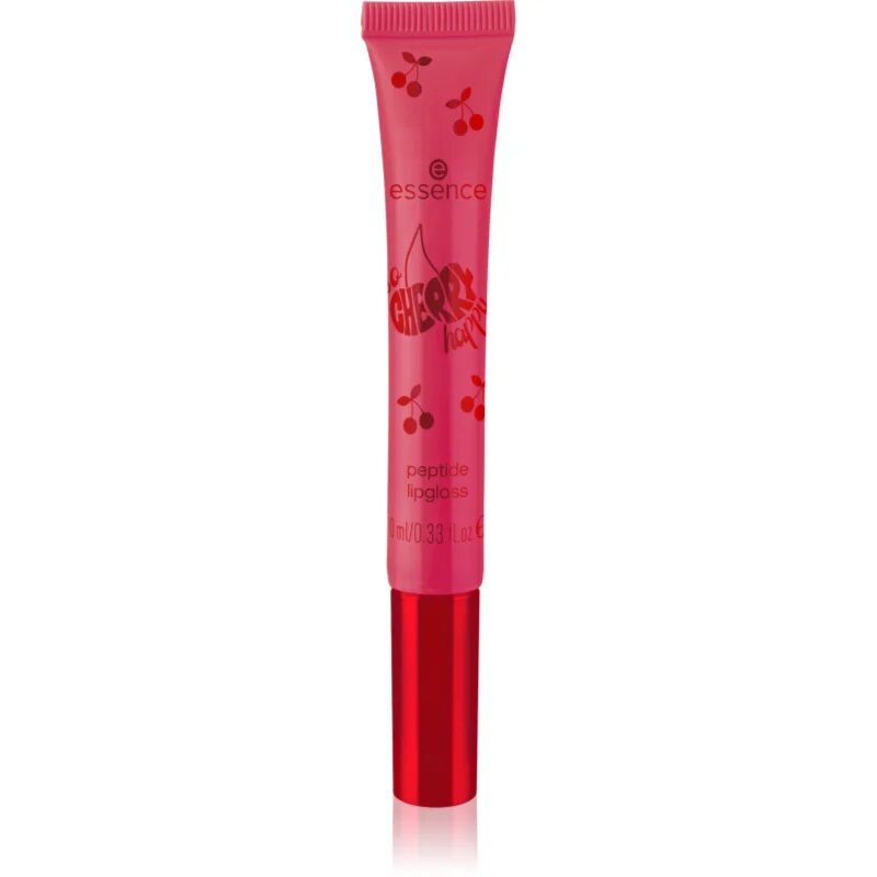 essence SO CHERRY happy ajakfény peptidekkel árnyalat 01 Cherry On Top 10 ml