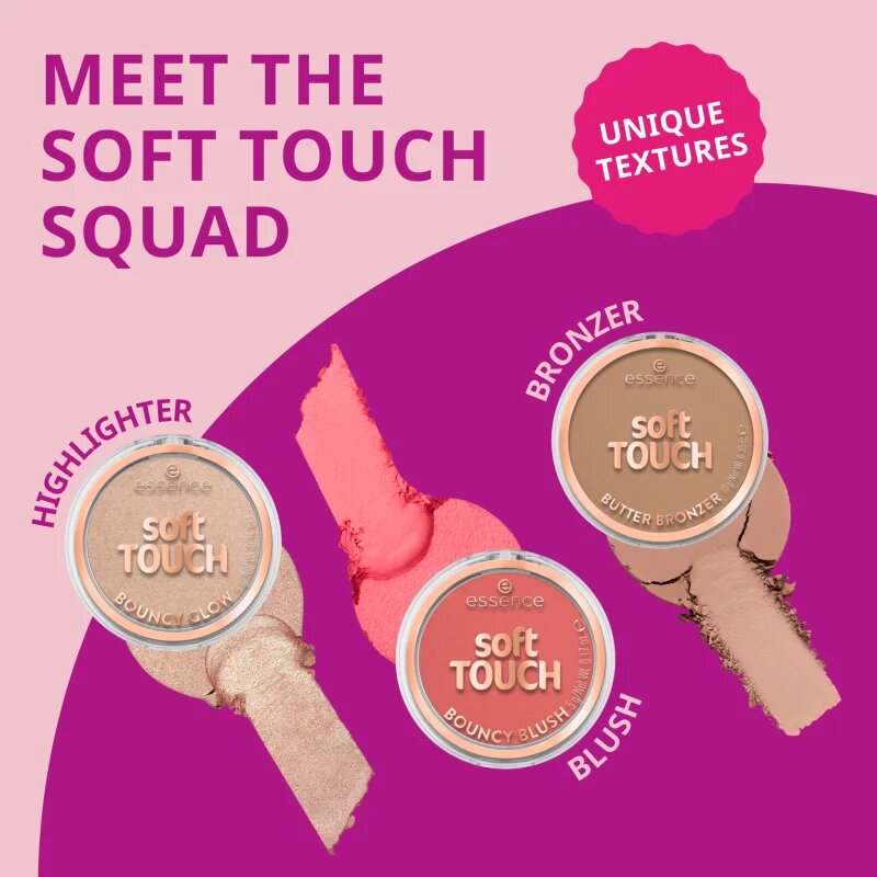 essence Soft Touch matt krémes arcpírositó árnyalat 30 exotic daisy 5 g