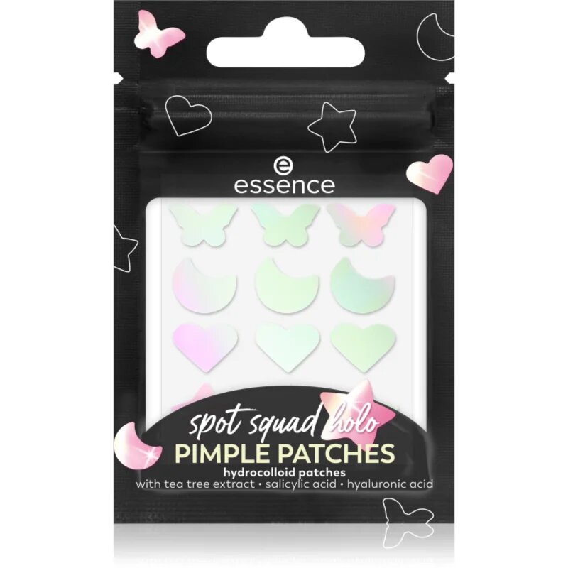 essence Spot Squad Holo Pimple Patches tapasz problémás bőrre 24 db