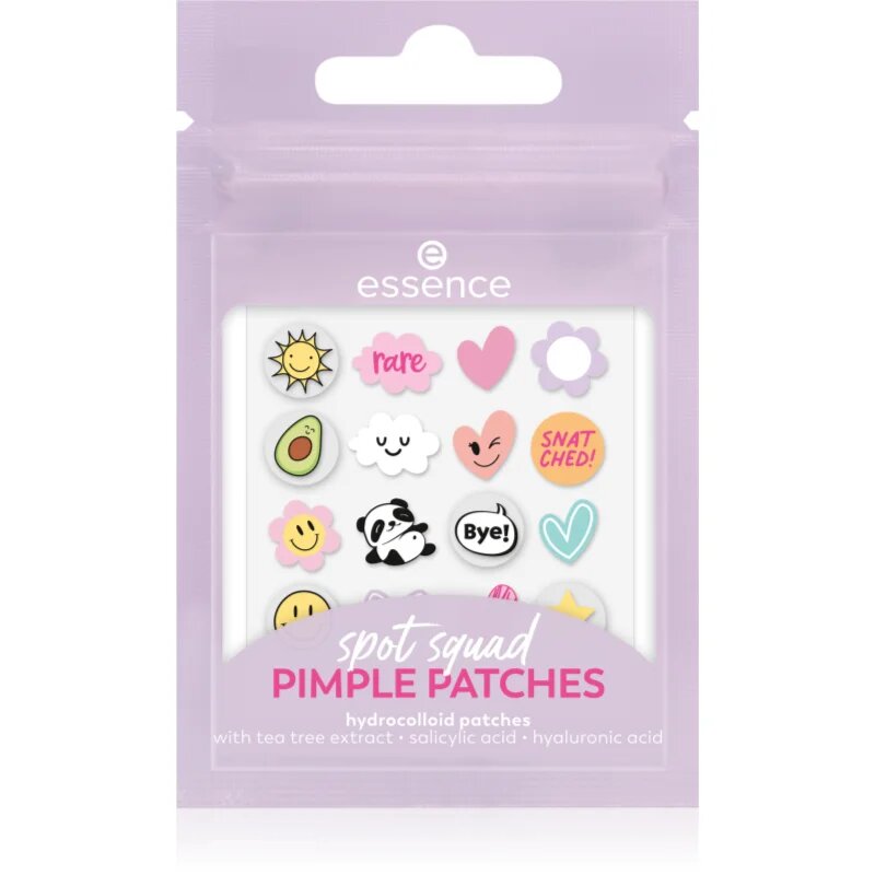 essence Spot Squad Pimple Patches tapasz problémás bőrre 32 db