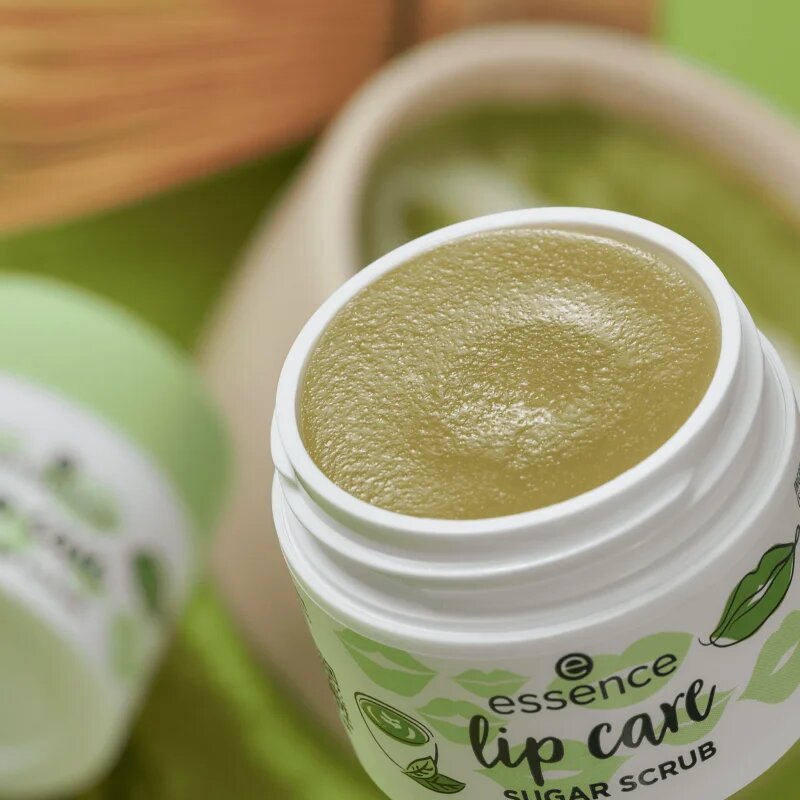 essence Sugar Scrub szájpeeling 02 Matcha Latte 9 g