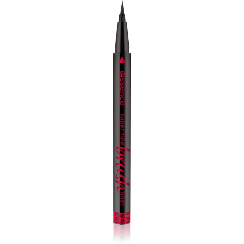 essence Super Fine Brush Liner széles applikátorú szemhéjtus árnyalat Black 07 g