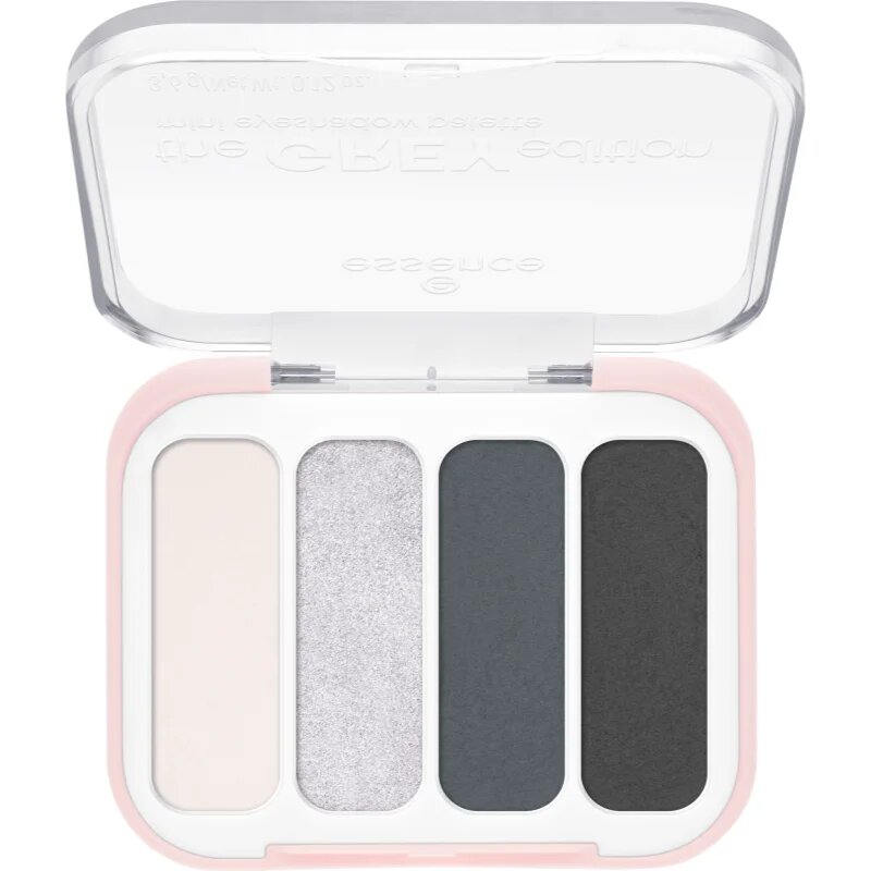 essence The Grey Edition szemhéjfesték paletta mini 3.6 g