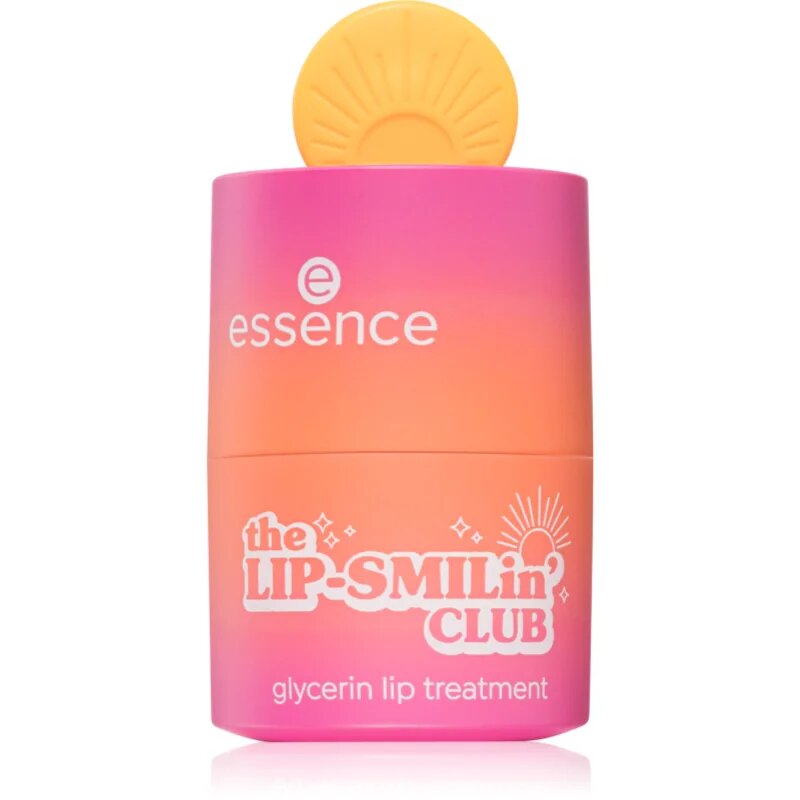 essence the LIP-SMILIN' CLUB ajakbalzsam glicerinnel árnyalat 01 Sunshine Mood: On! 12 g